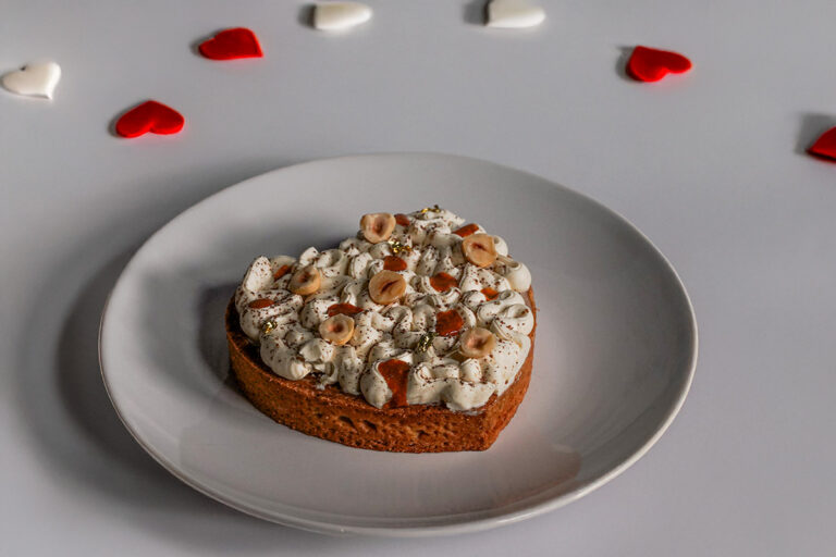 Tarte Vanille et Praliné